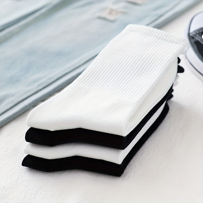 8 Pairs Breathable Sports Socks Women's Stockings & Hosiery