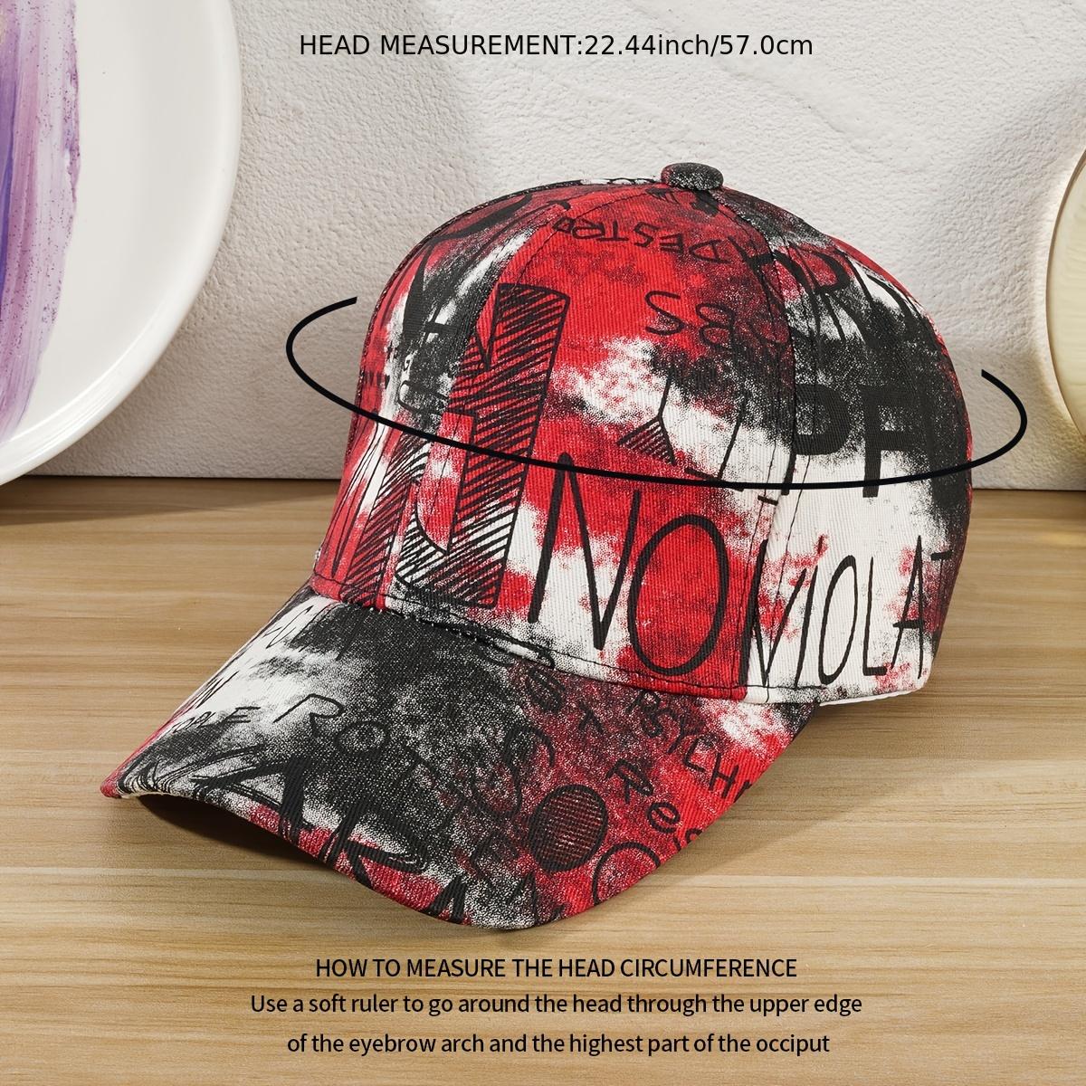 Vintage Graffiti Baseball Cap Snapback Hat