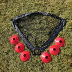 Portable 4'x 3' Soccer Goal Set with Accessories