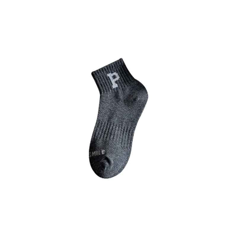 6 Pairs Solid Crew Socks for Women