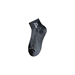 6 Pairs Solid Crew Socks for Women