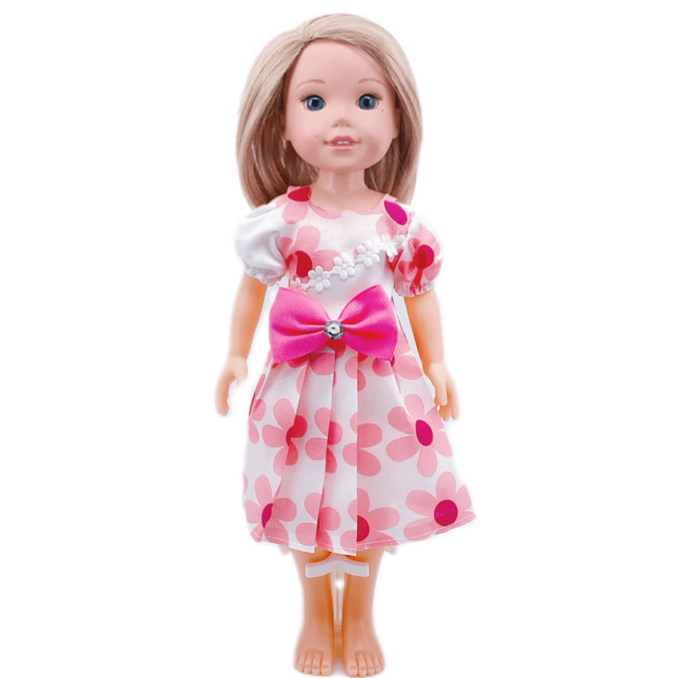 Mini Doll Clothes For 14'' Silicone Crawling Doll - Fashionable Princess Dress