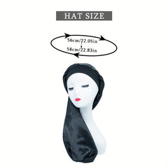 Satin Sleep Cap Bonnet Turban Hair Care Durag