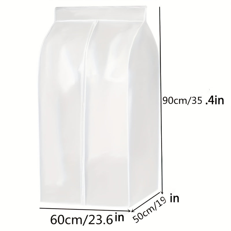 Dustproof Clothes Bag Clothes Rack Cover Wardrobe Organizer 60x50