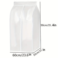 Dustproof Clothes Bag Clothes Rack Cover Wardrobe Organizer 60x50