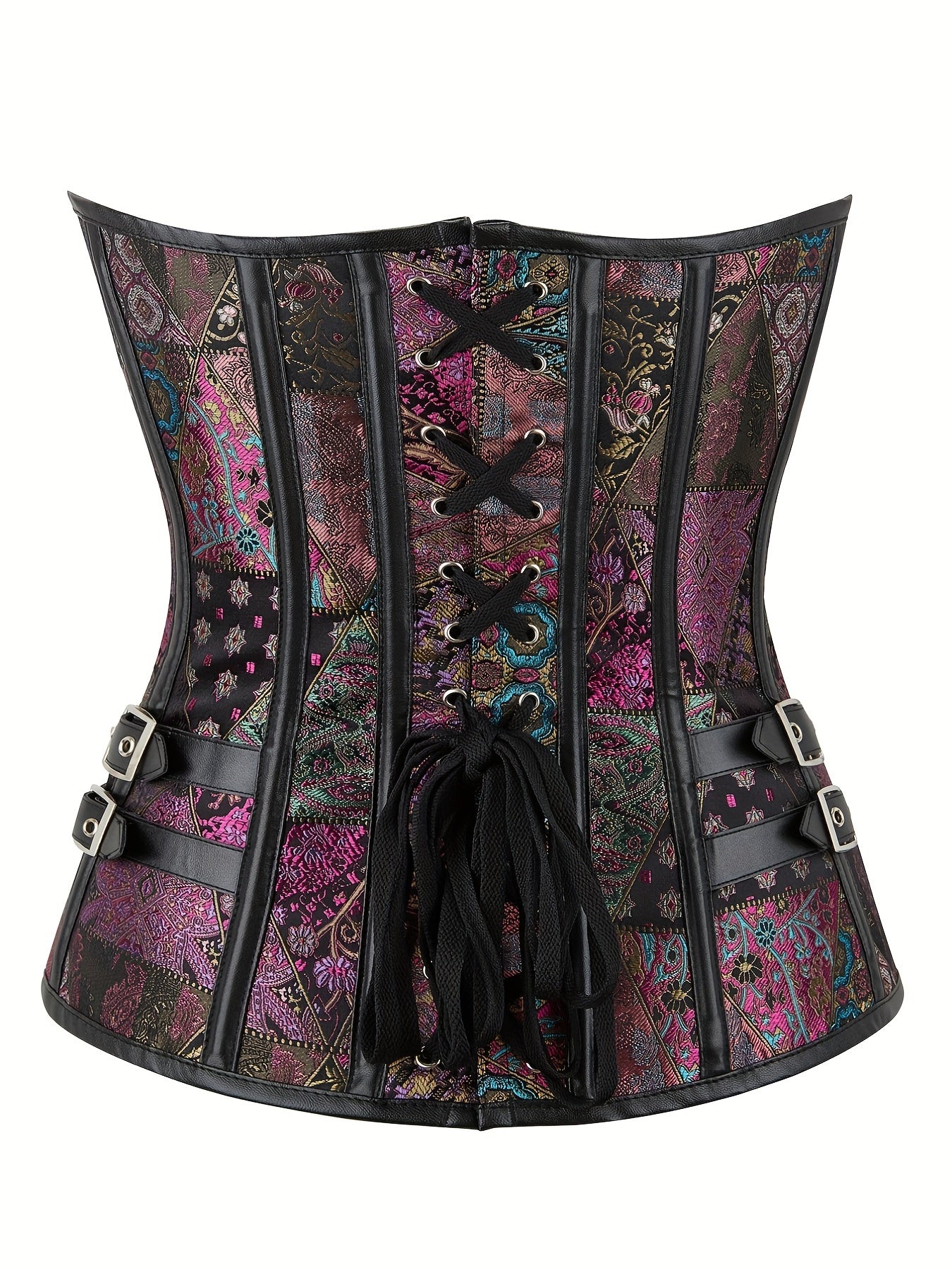 Gothic Corset Bustier Lace Up Body Shaper Women's Lingerie