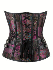 Gothic Corset Bustier Lace Up Body Shaper Women's Lingerie