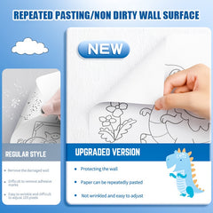 Non Toxic Dinosaur Coloring Paper Roll