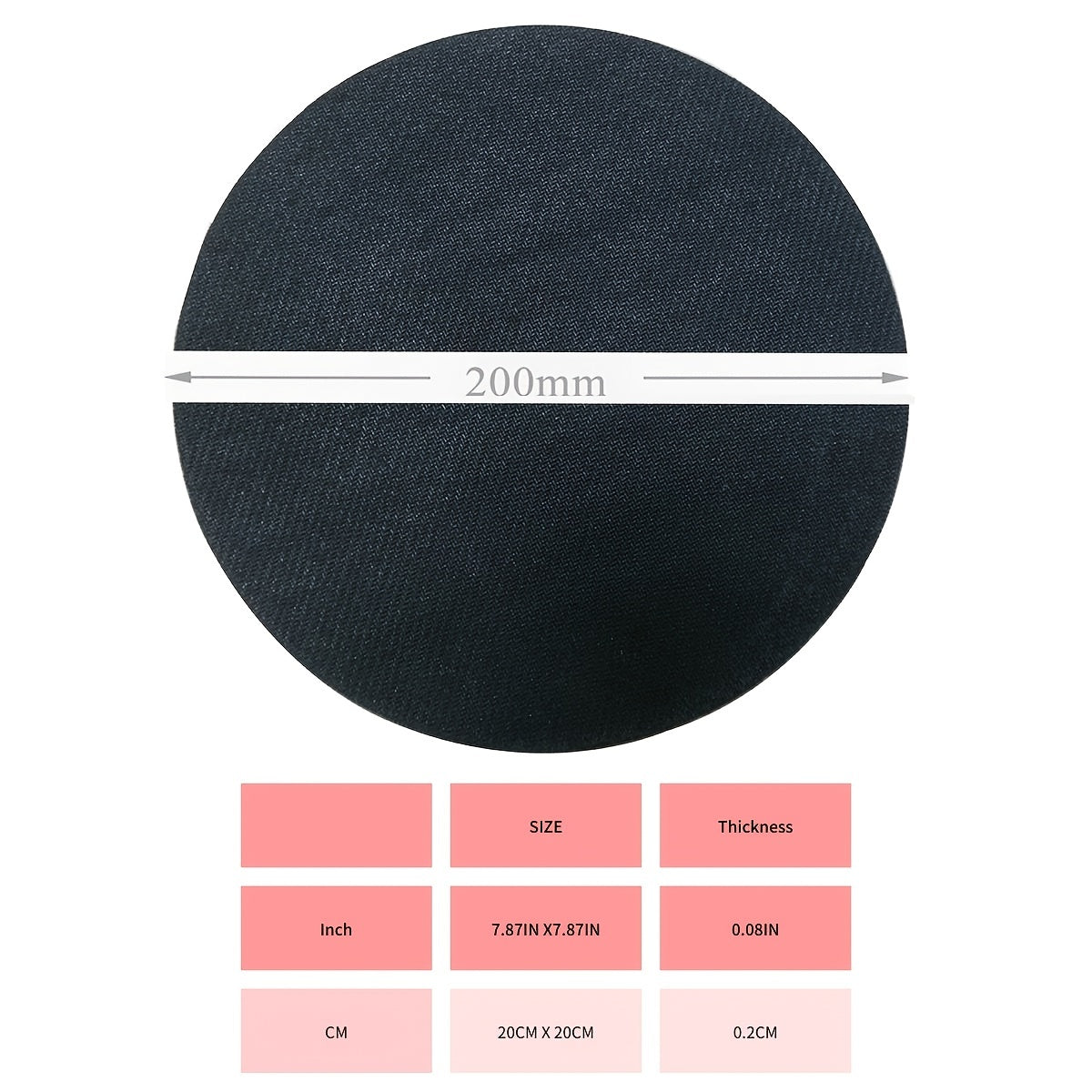 American Football Round Mouse Pad 7.87 Inches