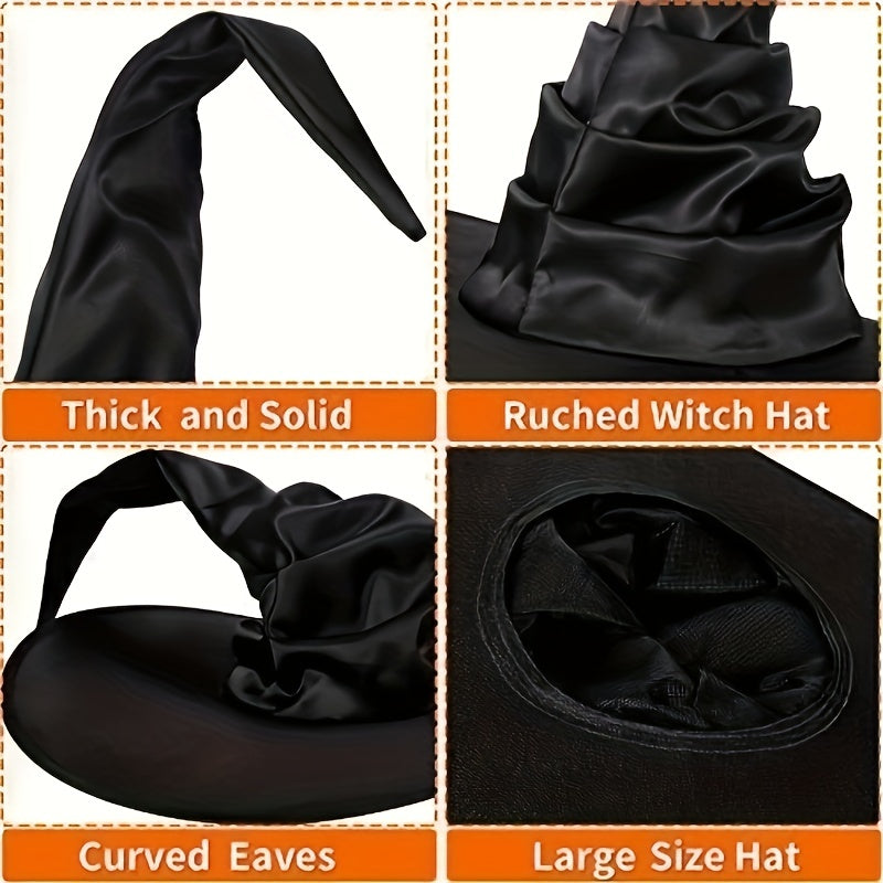 Halloween Witch Hat Men Women Party Supplies