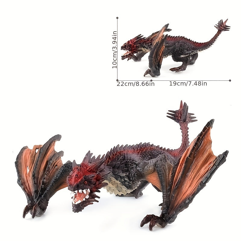 Dragon Beast Realistic Solid Plastic Models - Perfect Decor Gift