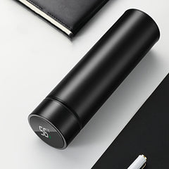 500ml Vacuum Insulated Stainless Steel Water Cup LED Display Touch Temp Sensor