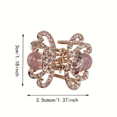 Crystal Shark Claw Hair Claw Rhinestone Head Jewelry