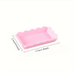 1:12 Mini Doll House Bread Tray Mini Food Toy Props
