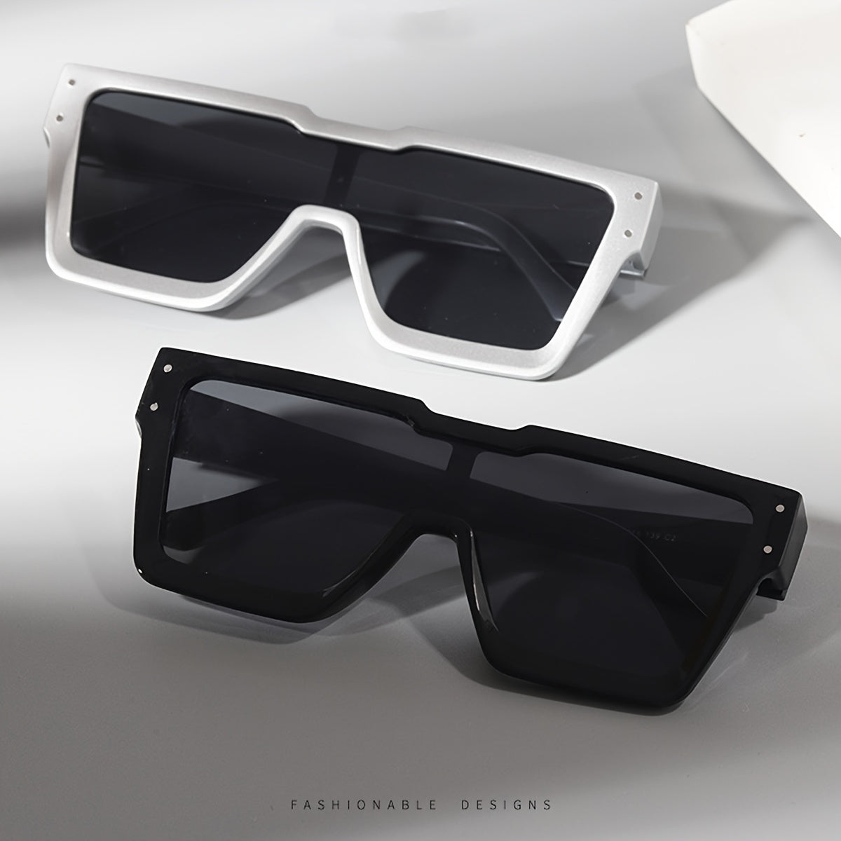 Men's Large Frame One Piece Sunglasses 6 Styles