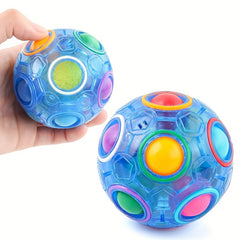 Candy Building Blocks Rainbow Ball Novelty Toy Christmas Halloween Gift