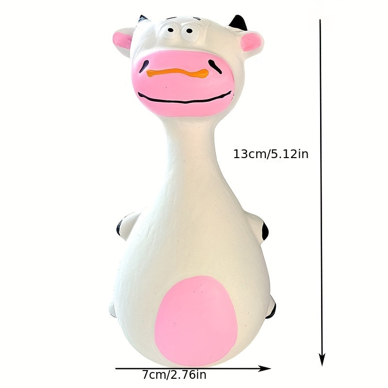 Pet Latex Toys Dog Toys Big Belly Cartoon Squeaky Toy For Dog Chew Toy Molar Toy
