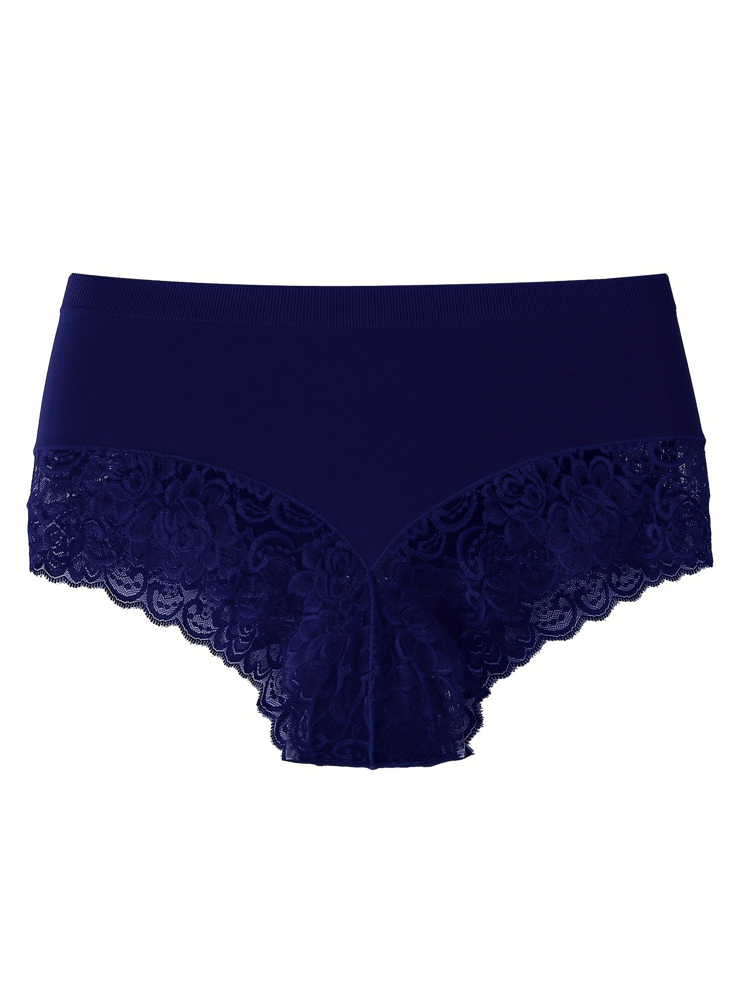 3 Pack Plus Size Lace High Stretch Soft Underwear Set