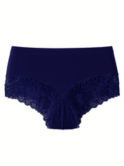 3 Pack Plus Size Lace High Stretch Soft Underwear Set