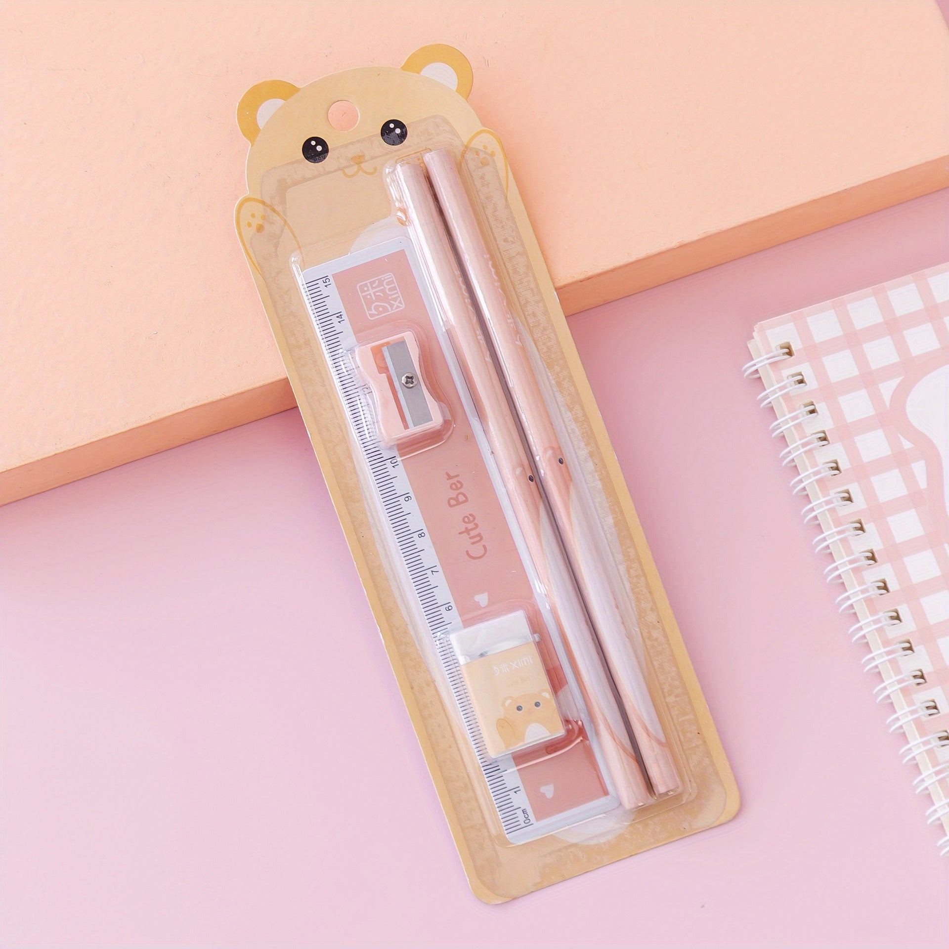Cute Pencil Set for Students - Ideal Gift for Girls - School Learning Supplies