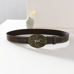Casual Vintage Belt Business Style PU Leather Belt Men
