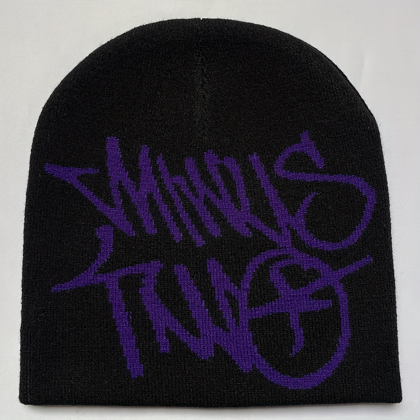 Jacquard Hip Hop Knitted Hat Warm Street Outdoor Cap