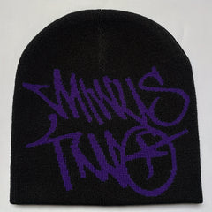 Jacquard Hip Hop Knitted Hat Warm Street Outdoor Cap