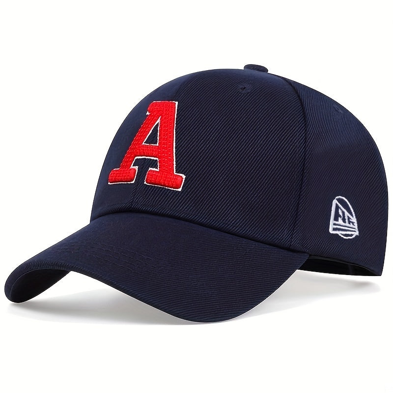 A Embroidery Baseball Cap Unisex Hip Hop Dad Hat Casual Solid Sun Hats