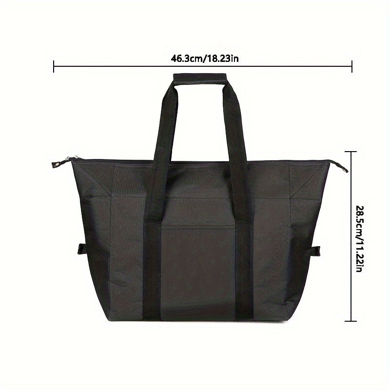 Portable Insulated Cooler Bag for Outdoor Travel Hiking Beach Picnic BBQ Party