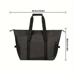Portable Insulated Cooler Bag for Outdoor Travel Hiking Beach Picnic BBQ Party