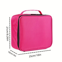 Portable Travel Cosmetic Bag Makeup Brush Organizer Bag Large Capacity