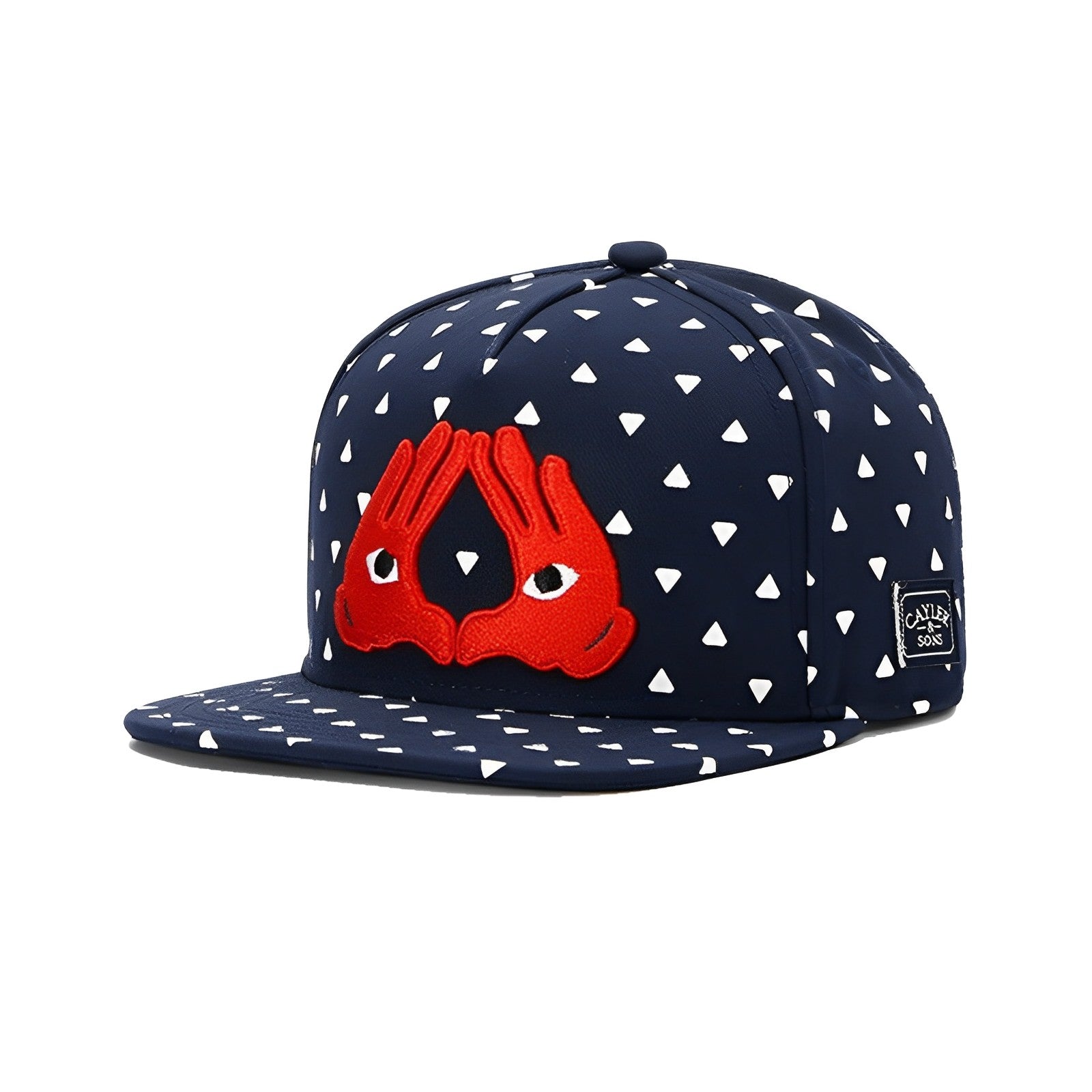 Embroidery Baseball Cap Navy Snap Back Hat