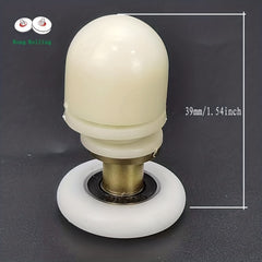 8pcs Shower Door Roller Wheels Nylon Runner Lifting Wheel