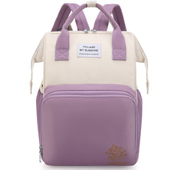 Fashionable Mother Bag Portable Waterproof Backpack Large Capacity Bag