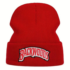 Hip hop Style Knitted Hat With Embroidery for Men