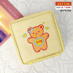 Sanitary Napkin Storage Bag Organizer Cosmetic Bag