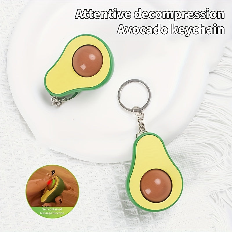 Avocado Keychain Mini Fun Fruit Pendant Backpack Decor