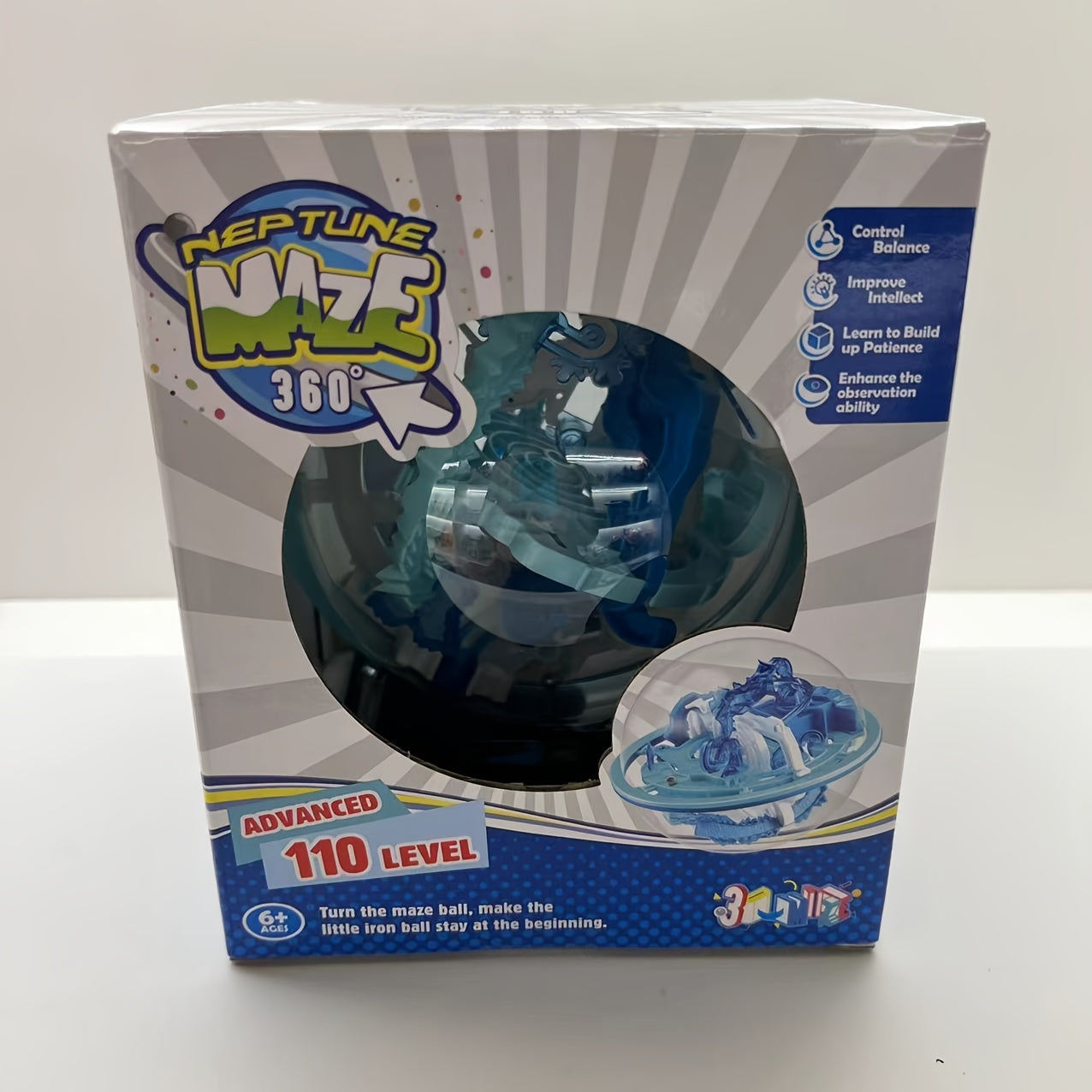 110 Levels of Maze Ball Magic Ball Portable Toy