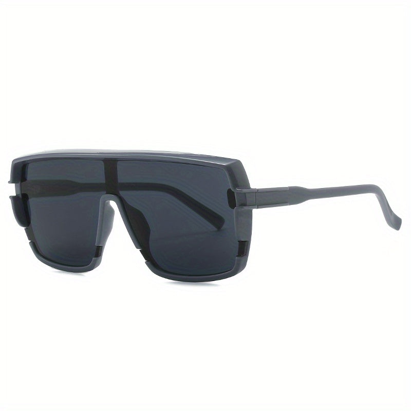 Stylish Men's One Piece Sunglasses for Driving