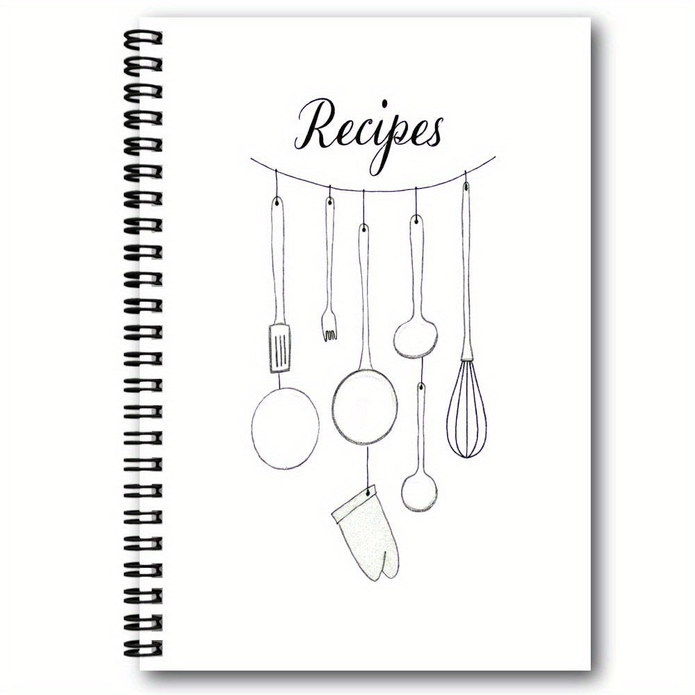 Spiral Recipe Notebook - Record Your Recipes - Ideal Gift - Daily Planner