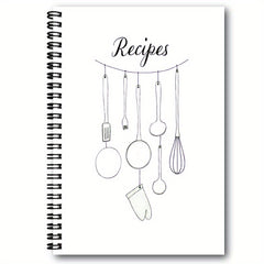 Spiral Recipe Notebook - Record Your Recipes - Ideal Gift - Daily Planner