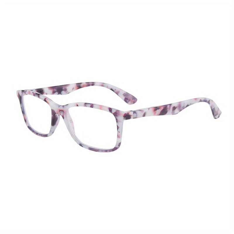 Square Tortoiseshell Reading Glasses Retro Readers HD Presbyopic Glasses