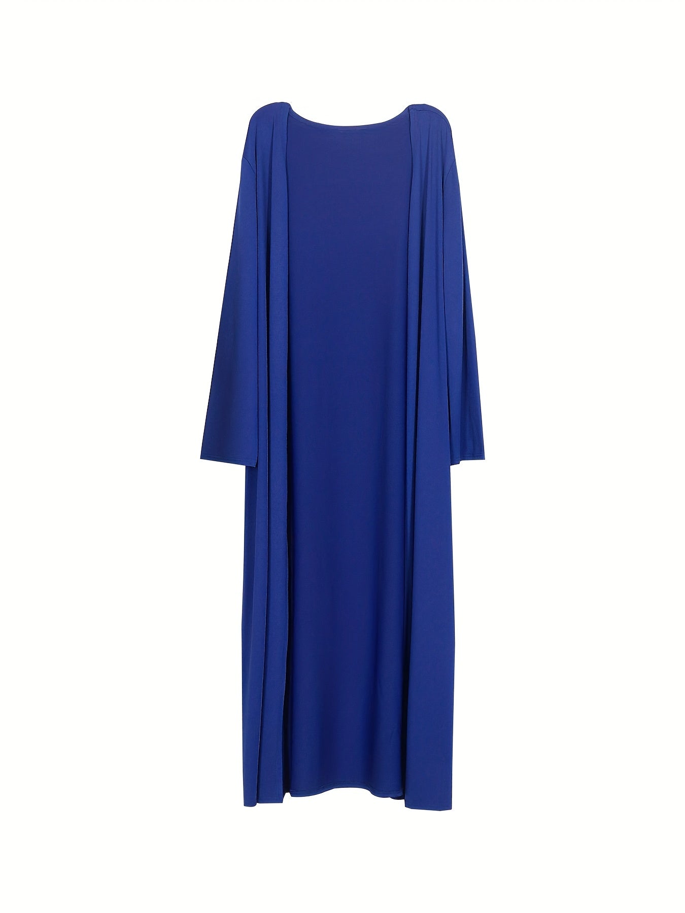  Sexy 2 Piece Set: Long Sleeve Cardigan & Bodycon Dress