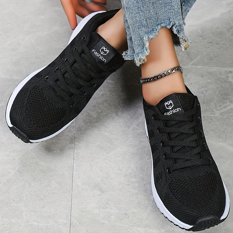 Women's Lightweight Lace Up Casual Sneakers