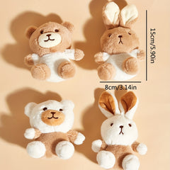 Interactive Chew Toy for Dog, Pet Rabbit Bear Plush Toy