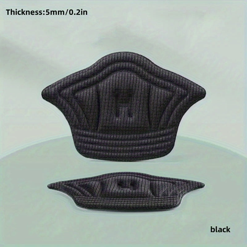 Adjustable Heel Pads for Sport Shoes - Feet Cushion Inserts with Back Sticker