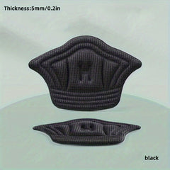 Adjustable Heel Pads for Sport Shoes - Feet Cushion Inserts with Back Sticker