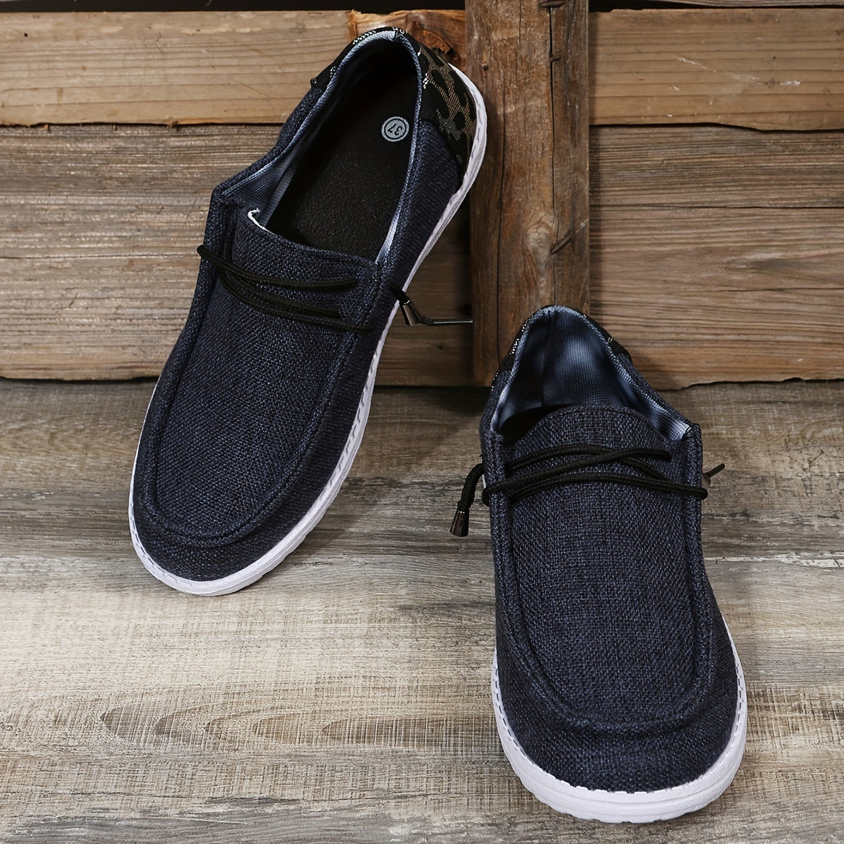 Women's Canvas Casual Slip On Loafers Lightweight Walking Shoes
