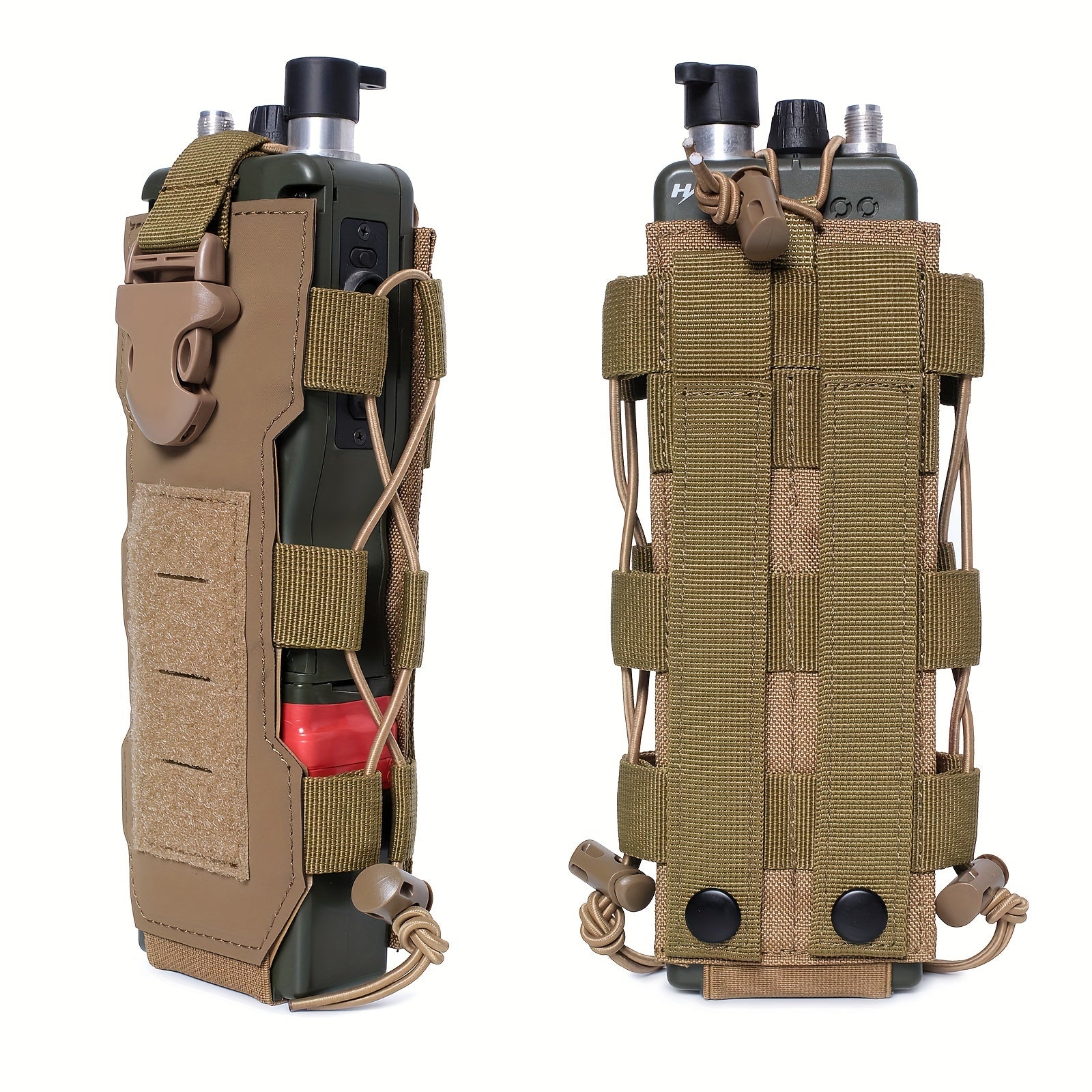 Molle Water Bottle Pouch Outdoor Travel Kettle Bag Backpack Attachment