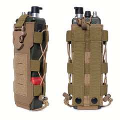 Molle Water Bottle Pouch Outdoor Travel Kettle Bag Backpack Attachment